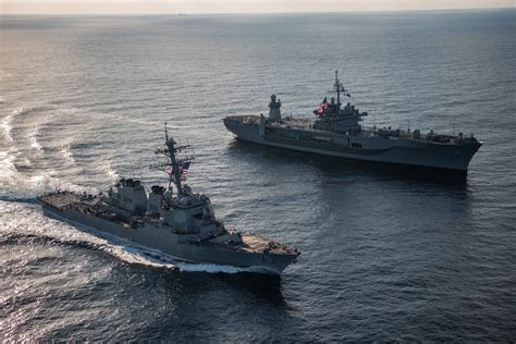 US Navy Sixth Fleet Ships